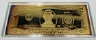 The Franklin Mint $2 Jefferson Note 4 Oz .999 Fine Silver  Encased
