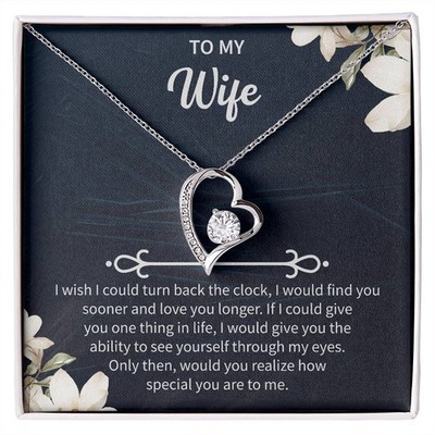 To My Beautiful Wife Halskette vom Mann, Hotwife Schmuck für Frauen, Geburtstag