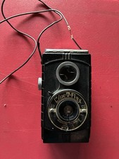 1947 Metropolitan Industries ClIX-O-FLEX Vertical Camera, Bakelite, Art Deco, OK