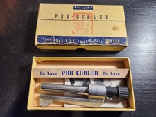 1930s Pro-Curler De Luxe Automatic Bobbin Hair Curler With Box Instructions