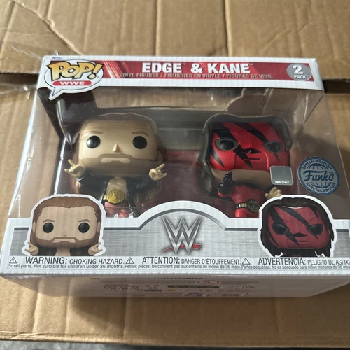 Funko Pop! Vinyl WWE Edge and Kane 2 Pack Special Edition 