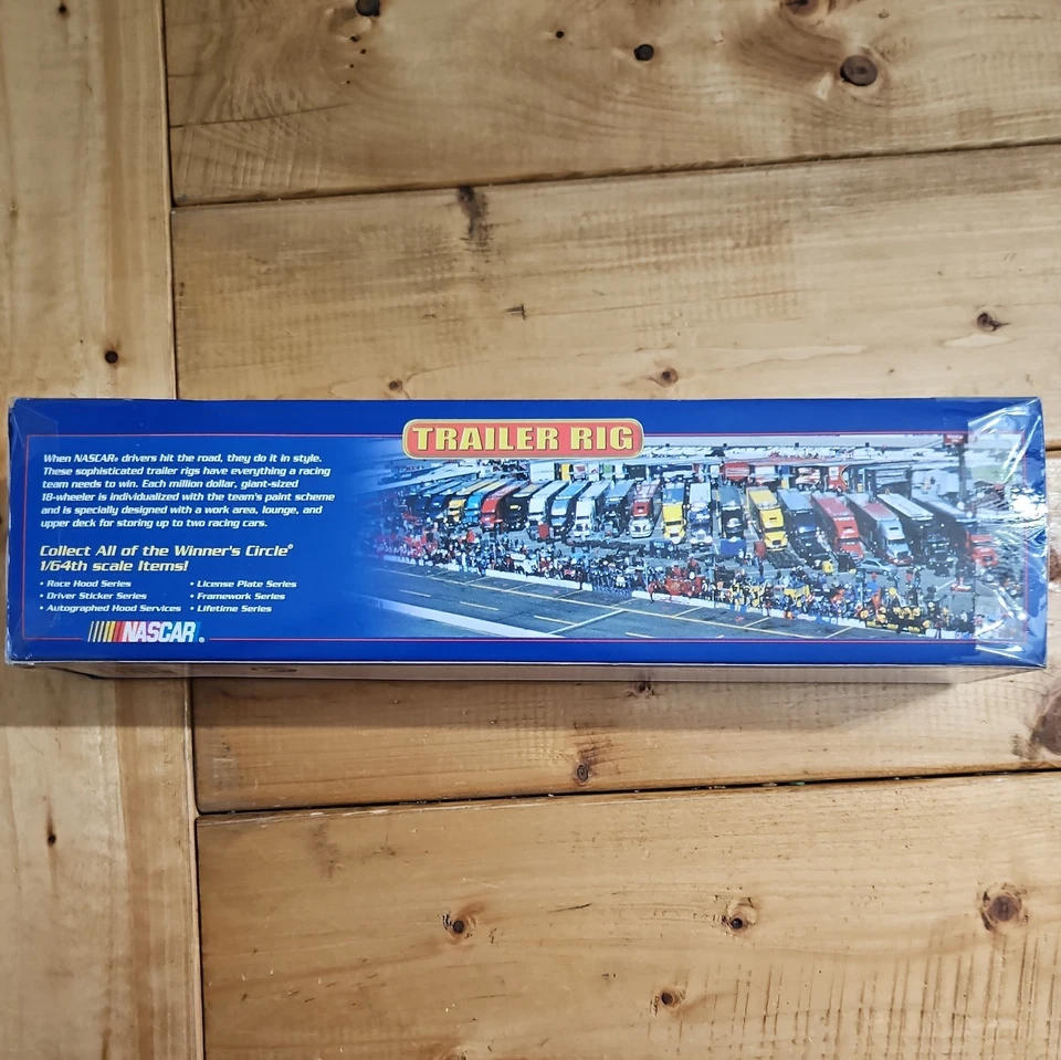 Plataforma de remolque diecast Winner's Circle #3 Earnhardt Sr Forever the Man 1:64 2002 Foto 2 de 3