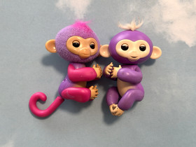 Fingerlings 7 Baby Monkey & 2 unicorn lot different WowWee used