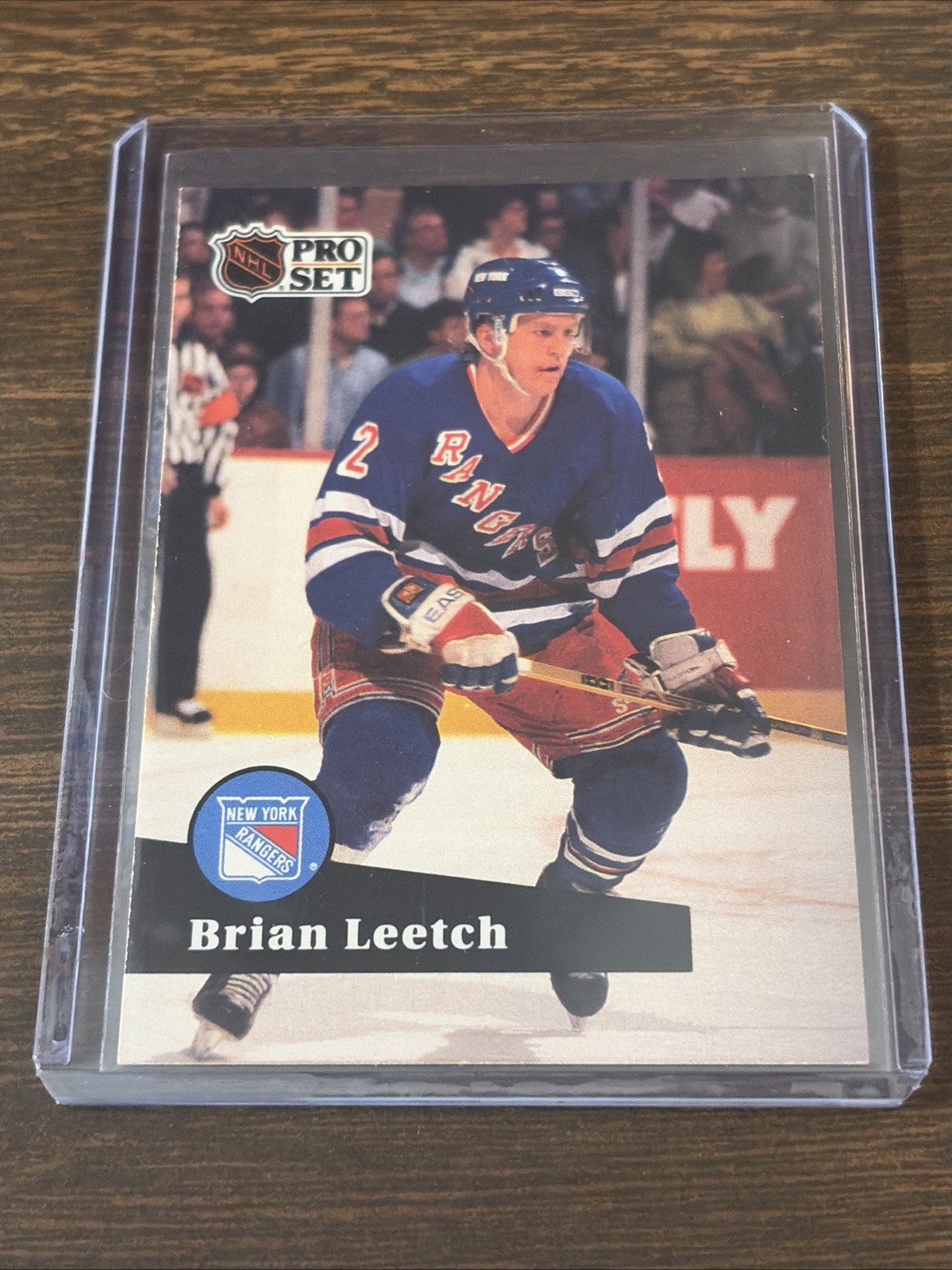 1991-92 Pro Set - Brian Leetch #159 New York Rangers