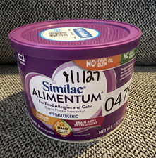 Similac Alimentum Baby Formula Powder w/Iron 7 oz Can Hypoalllergenic Exp 8/1/27