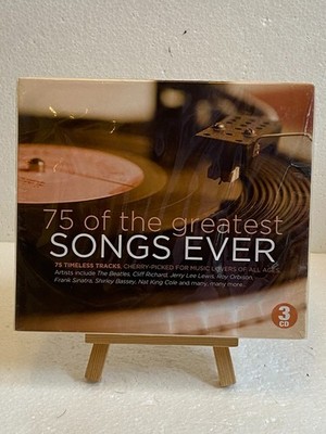 75 of the Greatest Songs Ever -  3 X CD - 2015 -  BRAND NEW SEALED