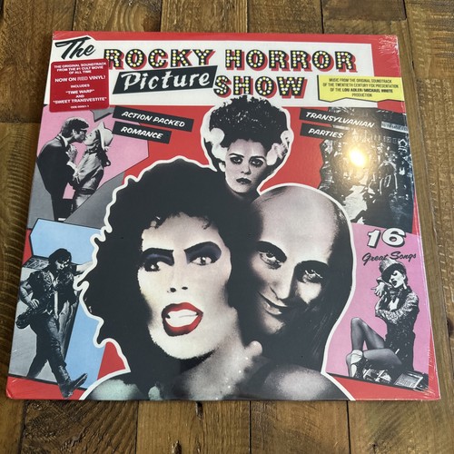 The Rocky Horror Picture Show – Red LP Vinyl Record - NEW Sealed - Soundtrack