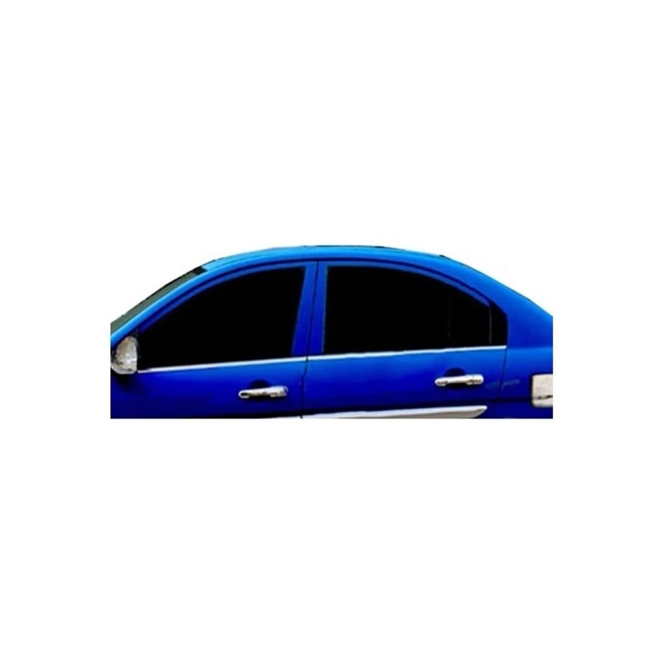 Tapicería de ventana cromada para Hyundai Accent Era 2005-2011 Foto 4 de 4