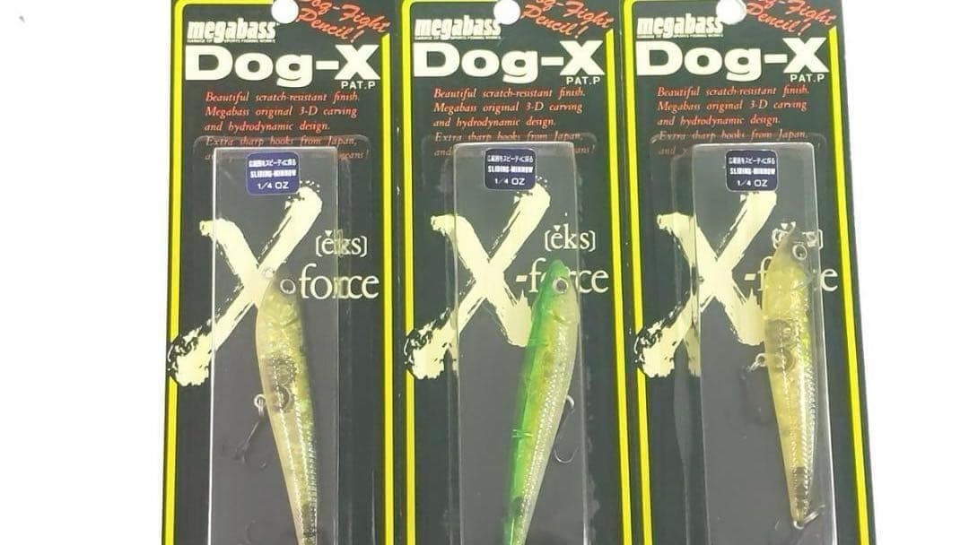 Megabass DOG-X 15pcs Set Hard Baits Fishing Lures Unused, 5.9in/15cm - Image 5