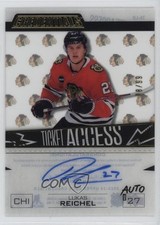 2024 Credentials 2024-25 Upper Deck Update 8/99 Lukas Reichel #TA-LR Auto 1f31