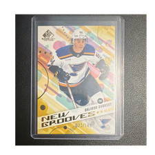Upper Deck SP Game Used New Grooves Gold Dalibor Dvorsky #NG-18 Blues /149