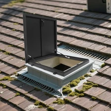 Square Roof Access Hatch Skylight Security Door for Residential Commercial Build