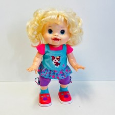Hasbro - Baby Alive Wanna Walk Talking Walking Doll - Puppe - 34 cm groß - GUT