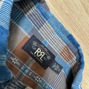 RRL Double RL Linen Pattern Skirt, XL, Rare