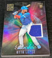 OTTO LOPEZ 2022 Panini Capstone GOLD ROOKIE PATCH JERSEY #'ed /25
