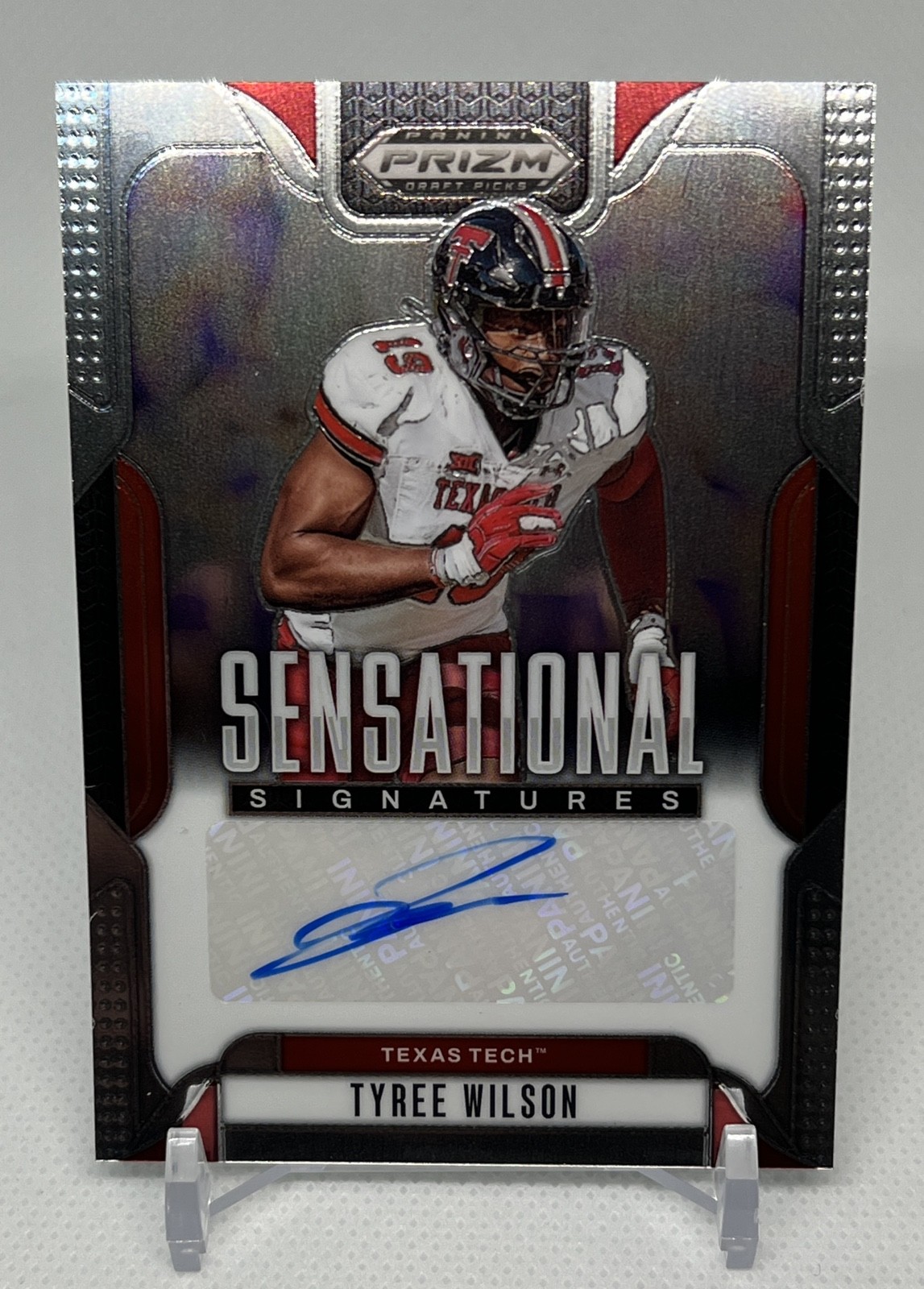 2025 Panini Prizm Draft Picks - Sensational Signatures Tyree Wilson #SS-TYW (AU)