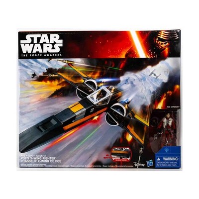 Hasbro Action Figure Force Awakens - Poe's X-Wing Fighter EX/Mint