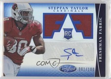 2013 Certified Mirror Blue Signatures 1/100 Stepfan Taylor #334 Auto 1gx0