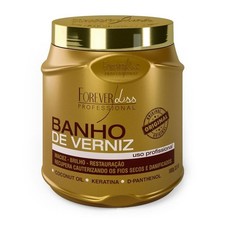 Forever Liss - Banho de Verniz - Mascara 1 Kg - Varnish Bath - Mask 35.27Oz