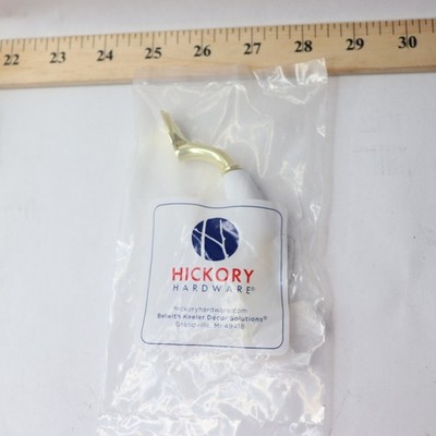 Hickory Hardware Tranquility Solid Core Kitchen Cabinet Pull 3'' Centers P796-W