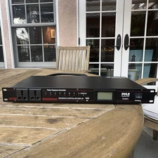 Pyle PCO875 8-Outlet Power Sequence Controller Rackmount Tested