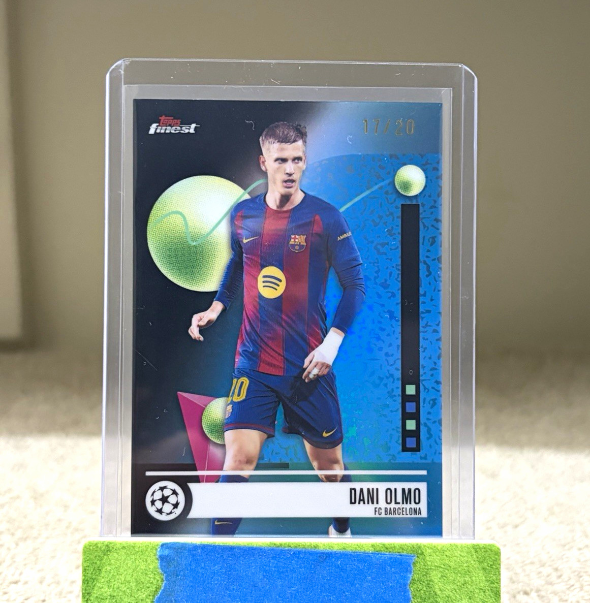 Topps Finest UEFA Champions League 2026 Dani Olmo FC Barcelona #48 17/20