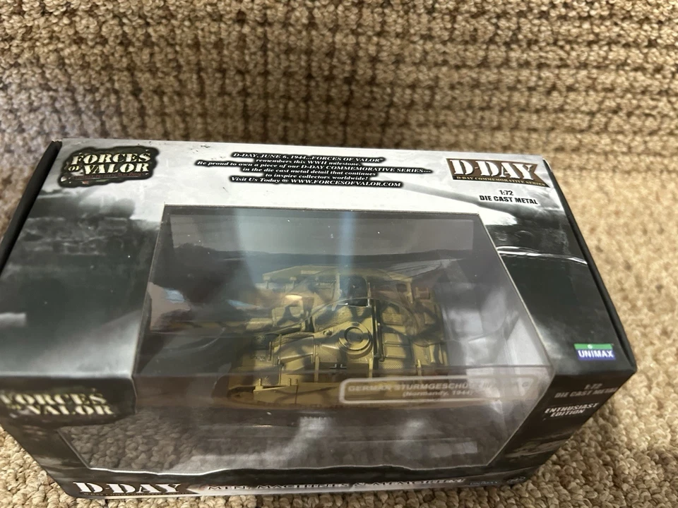 Unimax Forces of Valor 1:72 German StuG III Ausf G, Normandy 1944, No 85036 - Image 2 of 4