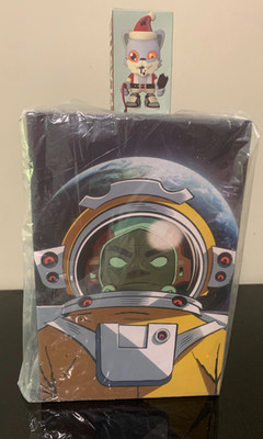 NEW *GORILLAZ* SUPERPLASTIC *RUSSEL ASTRONAUT* + HOLIDAY JANKY SANTA V2 NIB* 