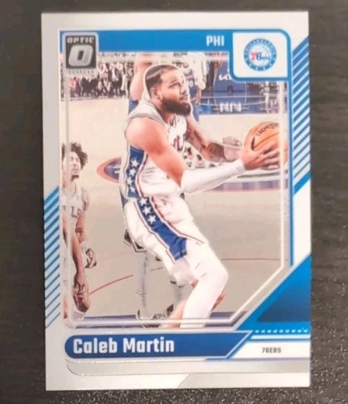 Caleb Martin #46 2024-25 Donruss Optic Basketball Base Card Philadelphia 76ers - Image 3 of 3