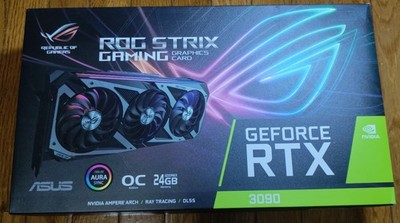 ASUS ROG Strix GeForce RTX 3090 OC 24GB GDDR6X Graphics Card