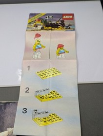 LEGO 6235 Buried Treasure Instruction Manual Booklet