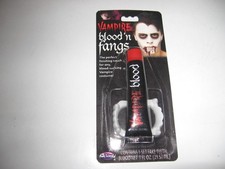 HALLOWEEN Vampire "Blood 'n Fangs" Blood Teeth