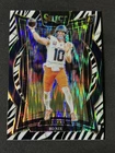 2024 Panini Select #30 Bo Nix Zebra Shock Prizm Concourse RC Rookie Broncos