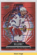 2022-23 Upper Deck Allure Red Rainbow Alexis Lafreniere #54 READ 0cv