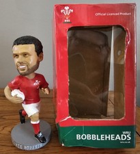 Welsh Rugby Union (WRU) Jamie Roberts Keramik Wackelkopf SELTEN 2013 Megafan Wales