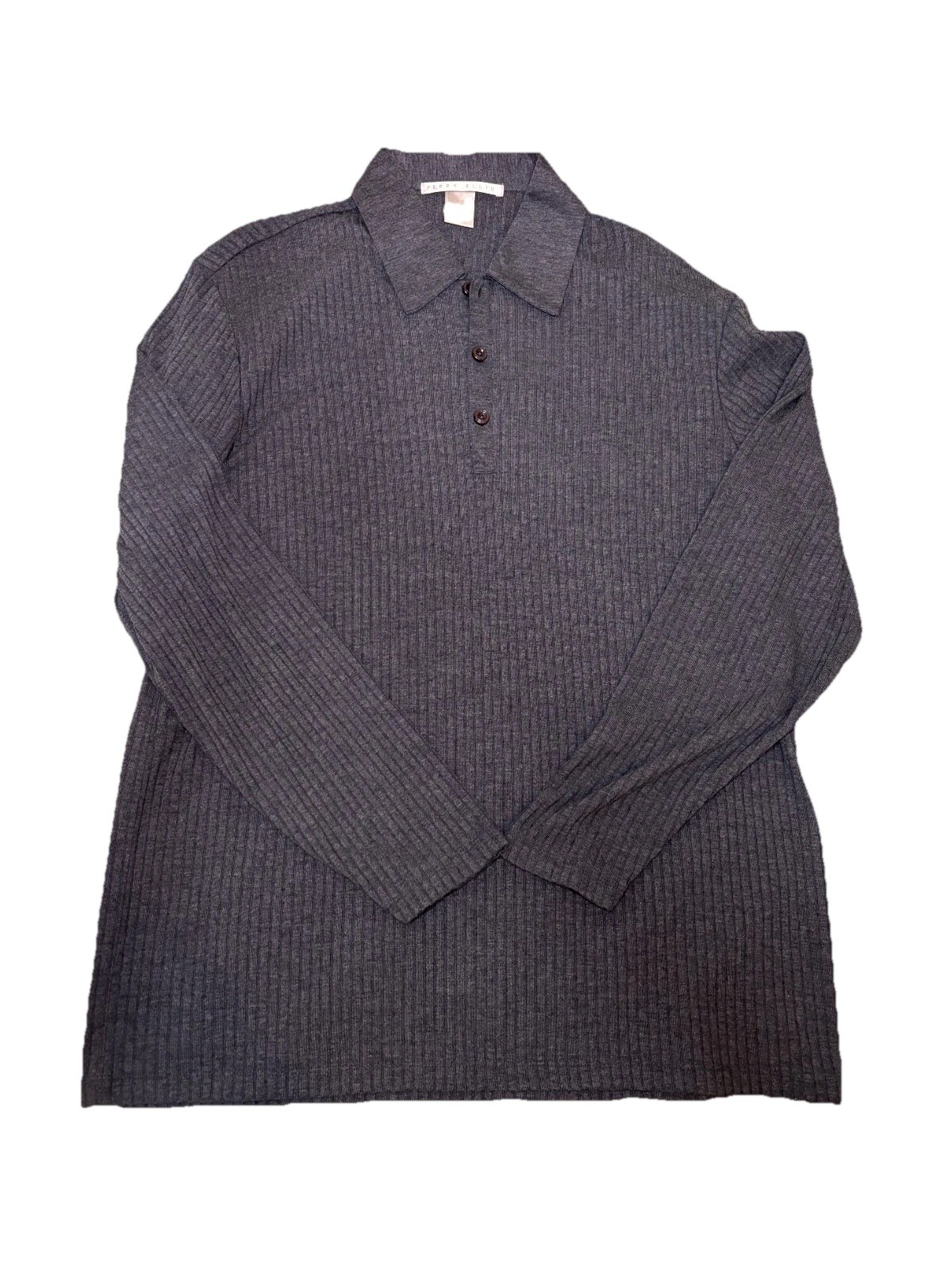 Perry Ellis Lightweight Pullover Collared Sweater… - image 2