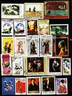 SUPER COLLECTION OF WORLDWIDE 1300 ALL DIFFERENT STAMPS LOT KILOWARE#K1502