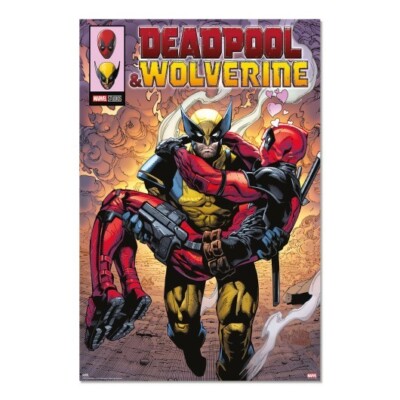 Poster DEADPOOL & WOLVERINE (Marvel) - Comic - Carrying 61x91,5cm NEU 59843