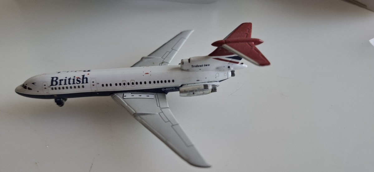 航空機・ヘリコプター Gemini 1/400 BA HS121 Trident2E Gemini Jets 1:400 BEA G-AVFF Hawker Siddeley HS121 Trident