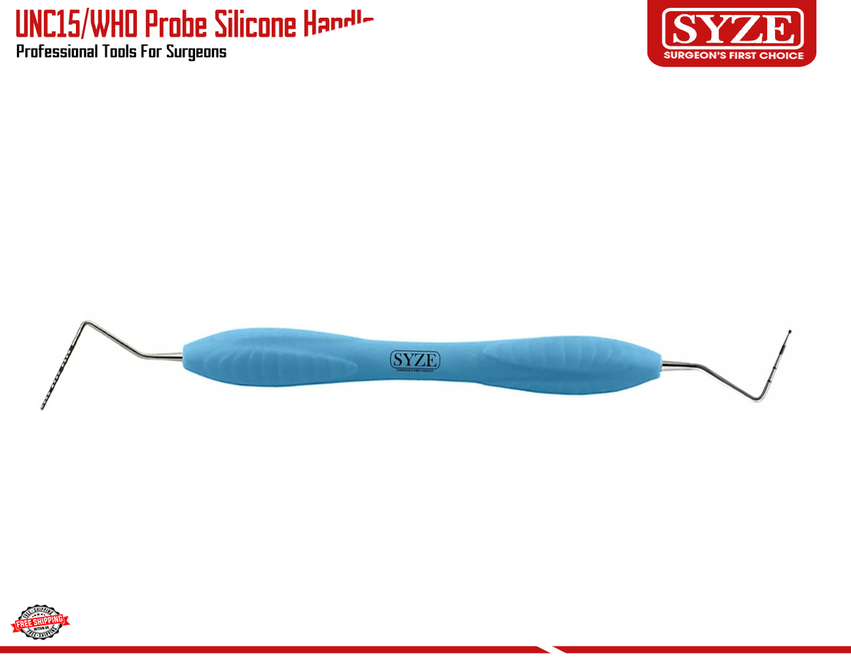 2 Pezzi Bavaglio Bocca Fusa Blu Strumenti Chirurgici Dentali - Foto 7