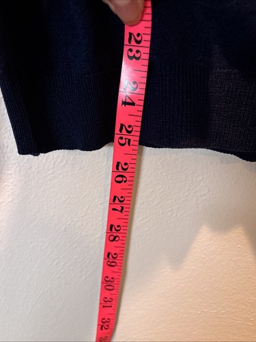 1960s Vintage Thane Ban Lon Knit Full Fashioned Polo SIZE MEDIUM Blue Big Collar - Picture 6 of 8