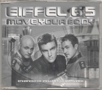 EIFFEL 65 - Move Your Body - 2000 Enhanced CD Single     *FREE UK POSTAGE*