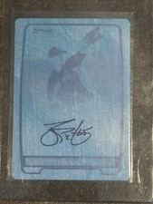 2012 Bowman Chrome Cyan Printing Plate Auto James Paxton 1/1