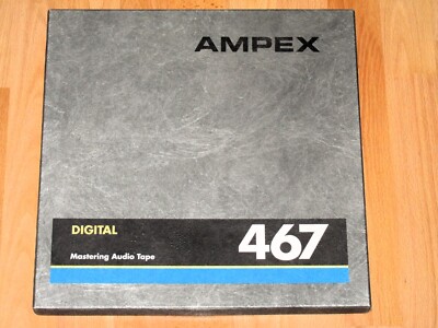 AMPEX/Quantegy 467 Digital Audio - Studio Mastering Audio Tape 1/2 Zoll