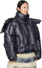 Nwt Moncler Genius Moncler Dingyun Zhang Navy Klolk Jacket 0 (x-small) $4545