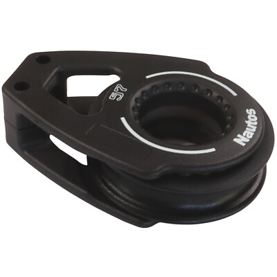 Nautos Organic 57 Single Sailing Pulley Block für Web- oder Leinenbefestigung