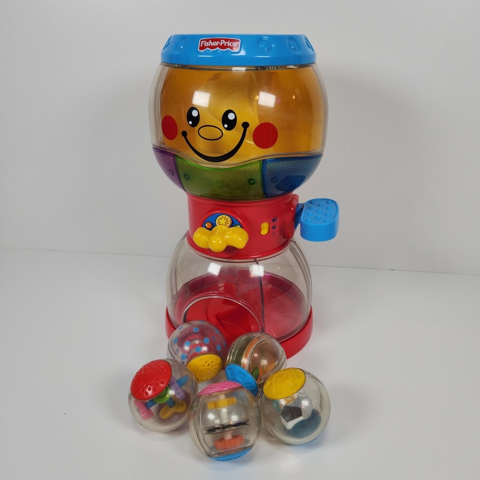 Fisher Price Roll a Rounds Swirlin Surprise Gumball Machine With
