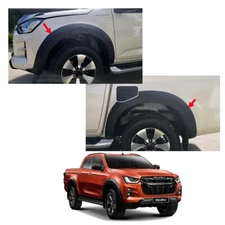 Fender Flares V1 V-Cross Style 6" Black For Isuzu D-max Hi-lander 2020 2021