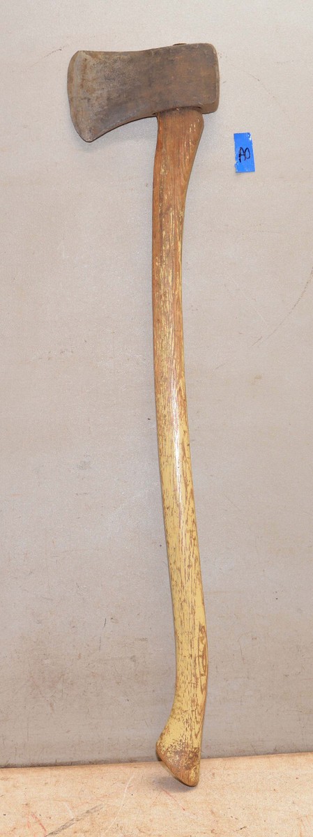 Vintage Fulton single bit axe collectible logging limb