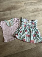 Matilda Jane Girls Strawberry Top Purple Top Size 4 , Free Ship